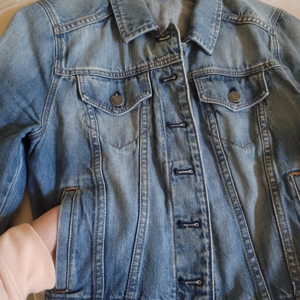 Express Blue Jean Jacket - Picture 3 of 4